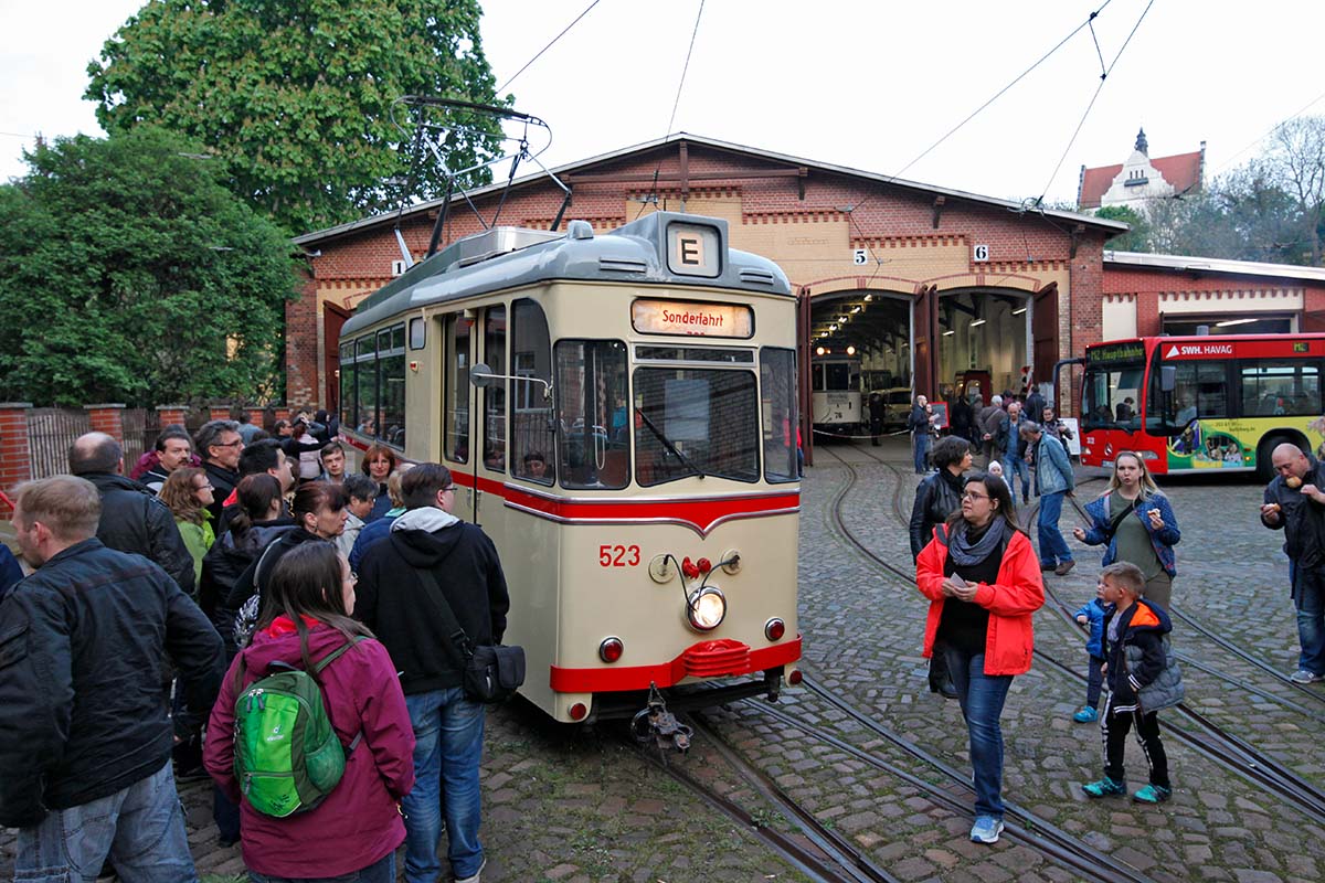 Historisches Straßenbahndepot