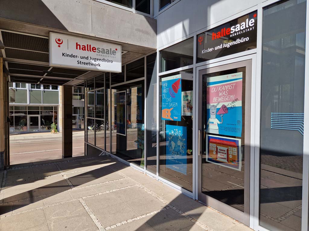 Station 10 - Kinder- und Jugendbüro, Tafel zum Thema: Recht auf Beteiligung 