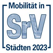 Logo SrV System repräsentativer Verkehrsbefragungen veröffentlicht durch die TU Dresden 