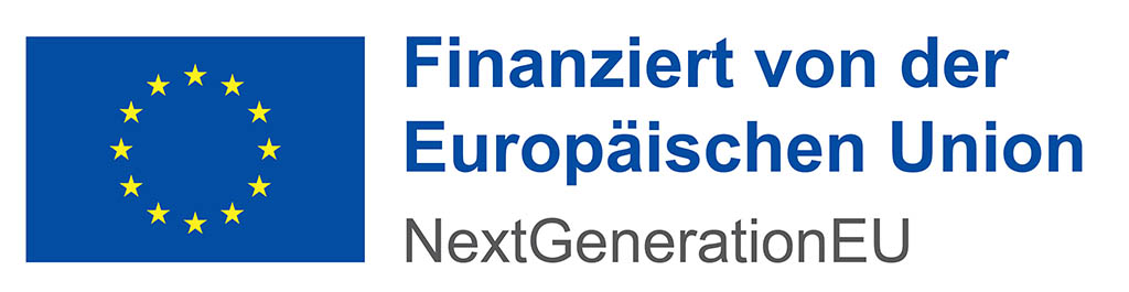 Logo Finanziert von der Europäischen Union Next Generation EU