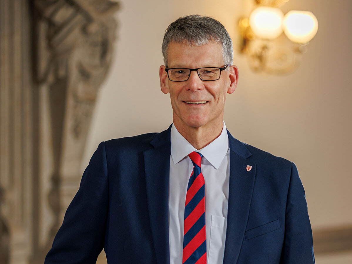 Porträt Egbert Geier im Stadthaus