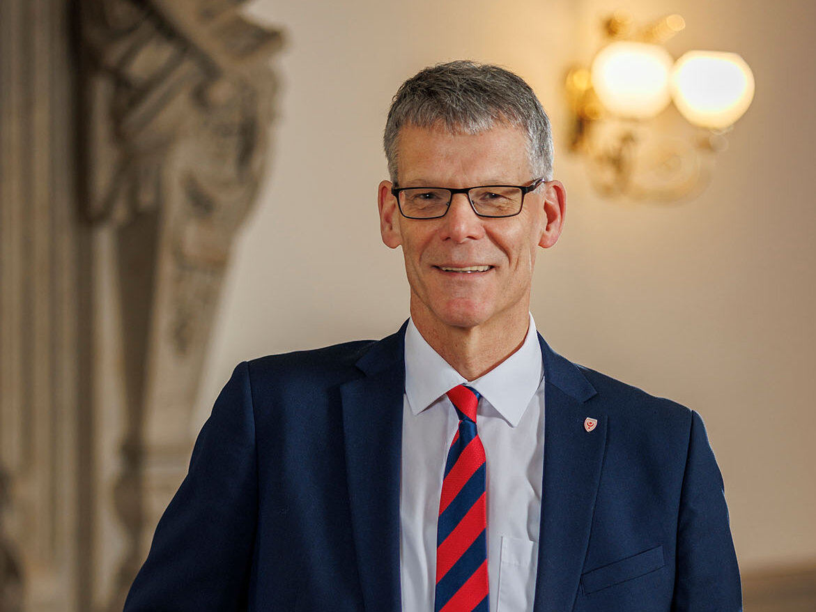 Porträt Egbert Geier im Stadthaus