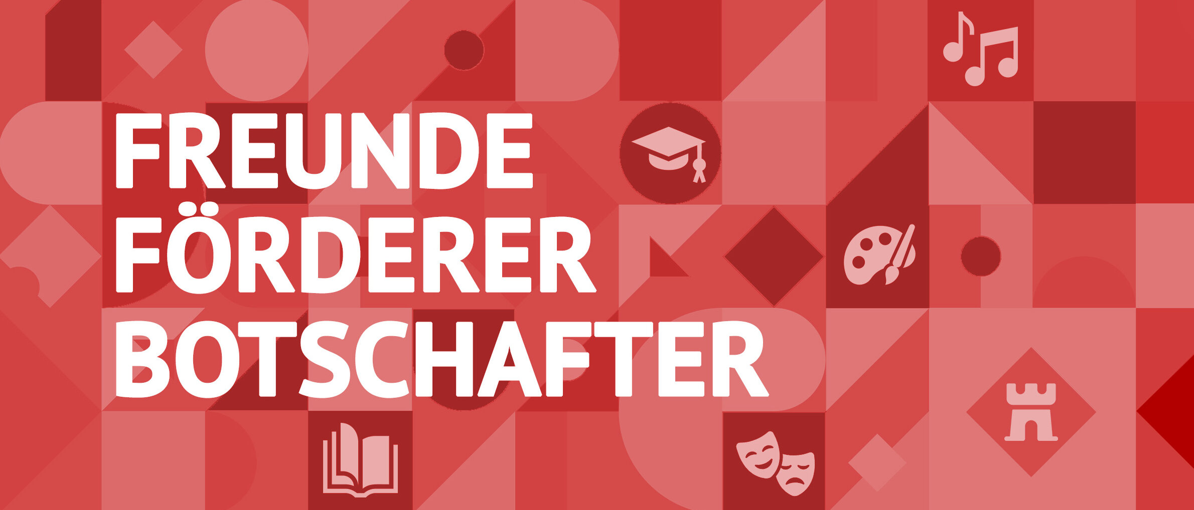 Kulturfördervereine - Freunde, Förderer, Botschafter