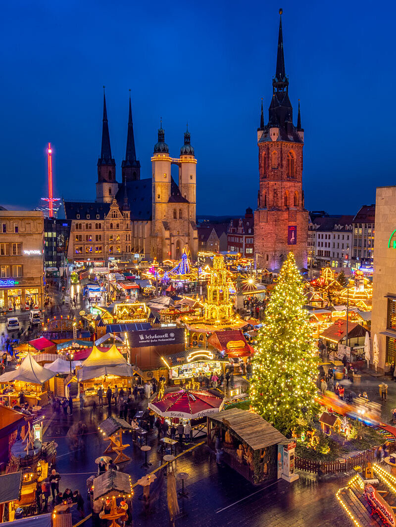 Weihnachtsmarkt Halle (Saale) Händelstadt