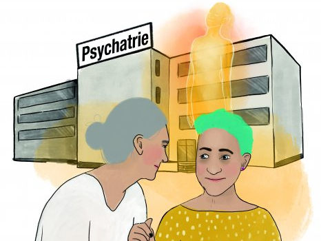 Link zur Beratung für Menschen mit psychischen Problemen