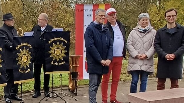 Bürgermeister zu Besuch in Karlsruhe