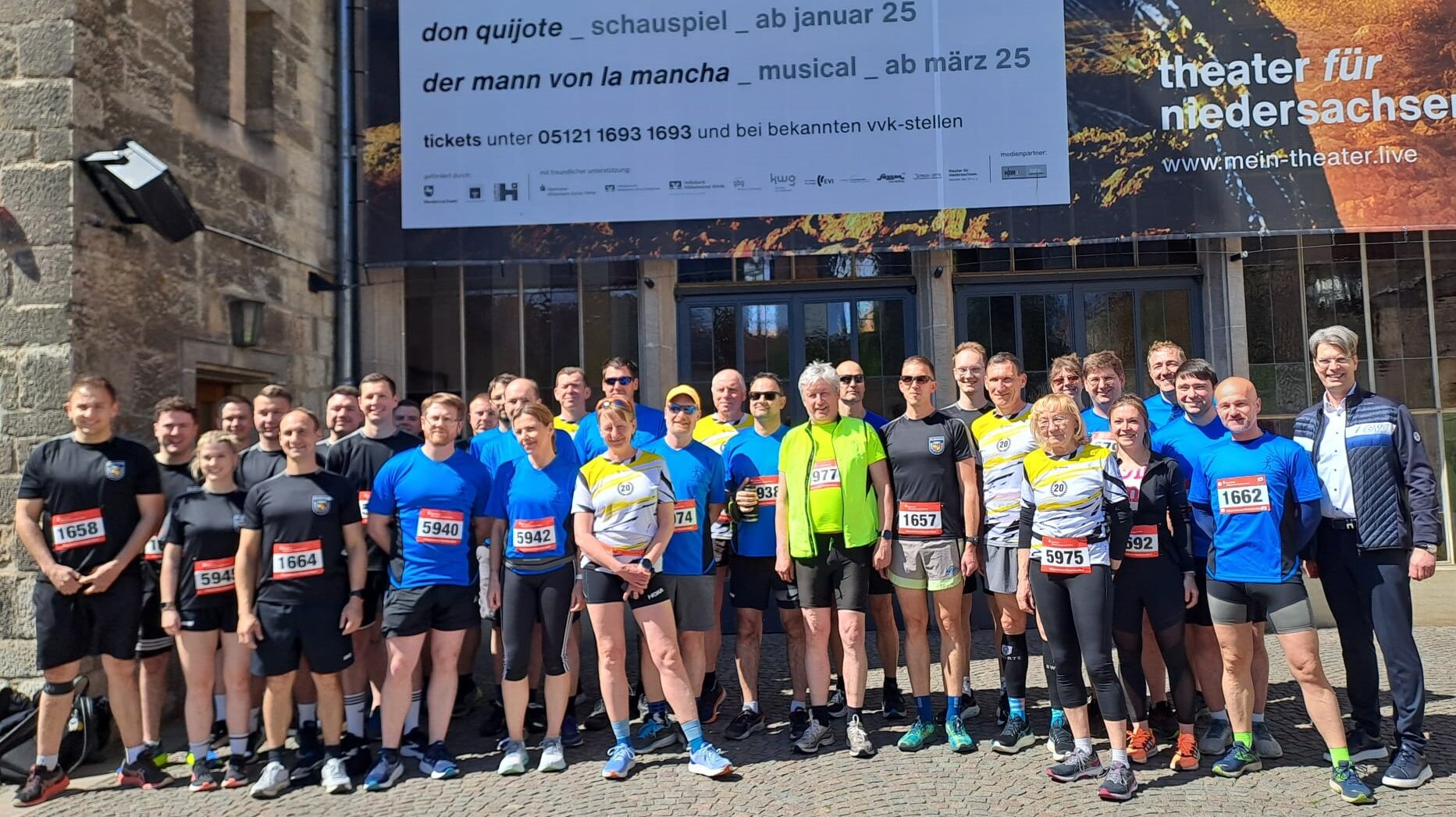 LäuferInnen zum Wedekindlauf in Hildesheim